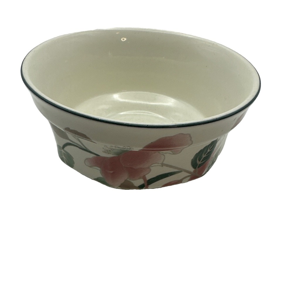Mikasa Continental F3003  Silk Flowers Fruit Bowls 4 5/8 Inch Malaysia‎